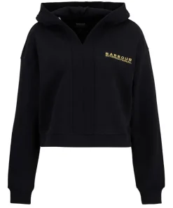 Barbour International Womens Hoodie Alexis Black