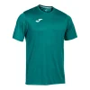 Joma Combi Junior S/S Football Shirt: Blue Green