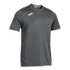 Joma Combi Junior S/S Football Shirt: Dark Melange