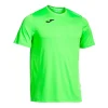 Joma Combi Junior S/S Football Shirt: Fluor Green
