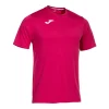 Joma Combi Junior S/S Football Shirt: Fuchsia