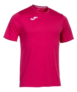 Joma Combi Junior S/S Football Shirt: Fuchsia