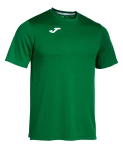 Joma Combi Junior S/S Football Shirt: Green