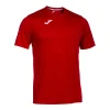 Joma Combi Junior S/S Football Shirt: Red