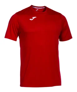 Joma Combi Junior S/S Football Shirt: Red