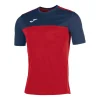 Joma Winner Junior Football Shirt: Red/Navy