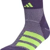 adidas RunXAdizero Running Socks - Purple
