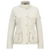 Barbour International Womens Jacket Halsey Quilted Silver Birch