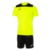 Joma Phoenix II Junior S/S Football Set: Fluor Yellow/Black