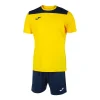 Joma Phoenix II Junior S/S Football Set: Yellow/Navy