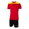 Joma Phoenix II S/S Football Set: Red/Yellow