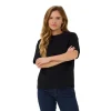 Kaffe Womens KAtomina T-Shirt Black Deep