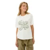 Kaffe Womens KAhella T-Shirt Chalk