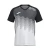 Joma Tiger VI Junior S/S Football Shirt: White/Black