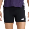 adidas Adizero Pocket 7 Inch Mens Short Running Tights - Black
