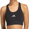 adidas Adi365 Pocket Medium Support Womens Sports Bra - Black