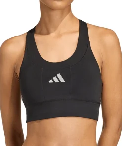 adidas Adi365 Pocket Medium Support Womens Sports Bra - Black