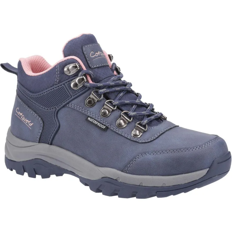 Cotswold Overbury Hiking Boots Navy