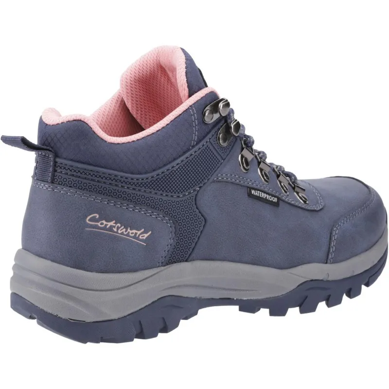 Cotswold Overbury Hiking Boots Navy - Image 2