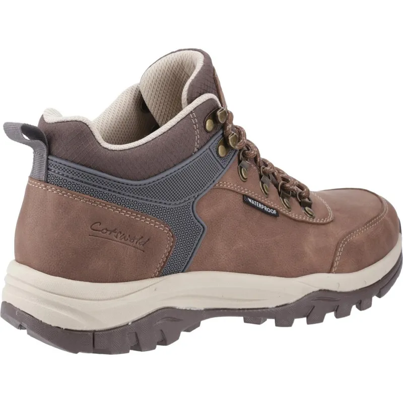 Cotswold Overbury Hiking Boots Brown - Image 2