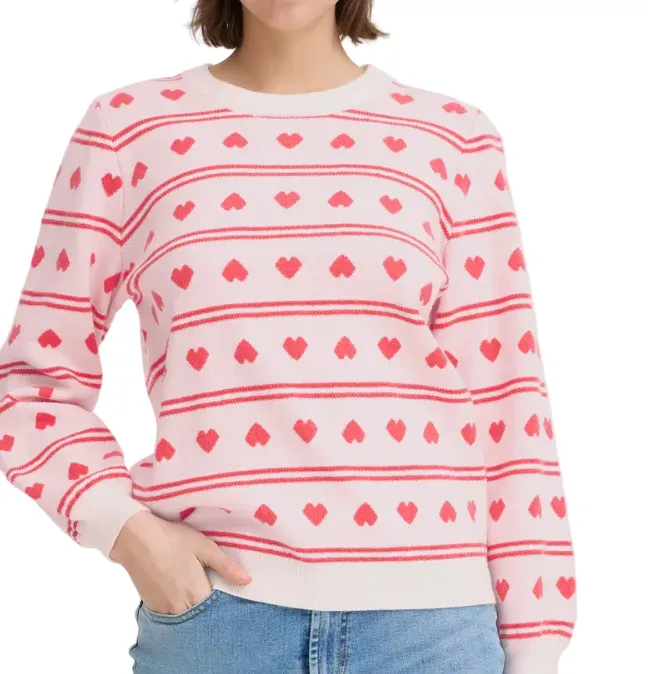 Ichi Women’s Brielle Jumper Birch Teaberry