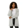 Kaffe Womens KAlianne Cardigan Grey Melange