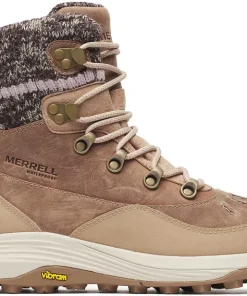 Merrell Siren 4 Thermo Mid Zip Waterproof Womens Walking Boots - Brown