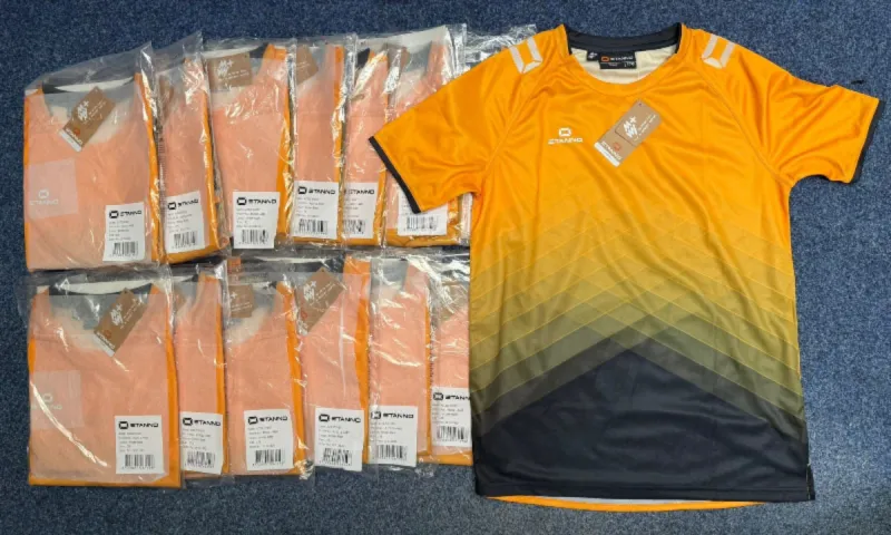 Altius Shirt Junior Amber/Black x14