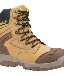 Caterpillar STRIVER XL 8" Safety Boot Black/Honey/Yellow