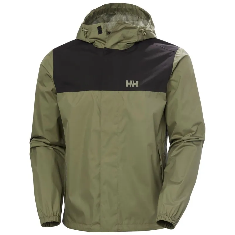 Helly Hansen Sport Vancouver Rain Jacket Green - Image 3