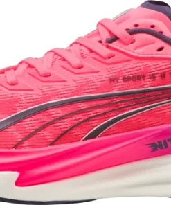 Puma Deviate Nitro 4 HYROX Mens Running Shoes - Pink