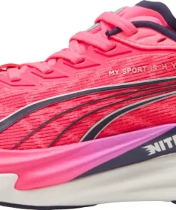 Puma Deviate Nitro 4 HYROX Womens Running Shoes - Pink