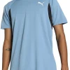 Puma UltraBreathe Short Sleeve Mens Training Top - Blue