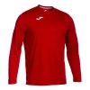 Joma Combi L/S Football Shirt: Red