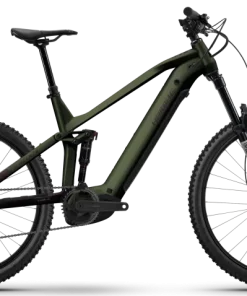 Haibike ALLMTN 6 Electric Full Suspension Mountain Bike 2026 - Swamp