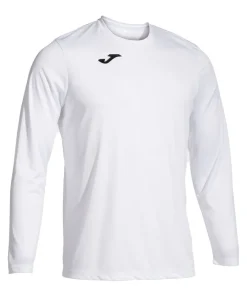 Joma Combi Junior L/S Football Shirt: White