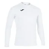 Joma Academy III Junior L/S Football Shirt: White