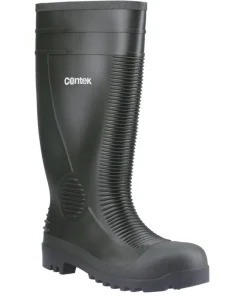 Centek FS340 Safety Wellington Green/Black