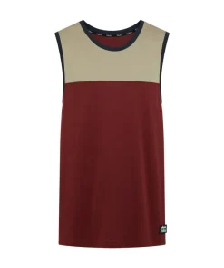 Ridgeline Ridgeline Mens Back Slider Singlet Top Rhubarb Multi XS