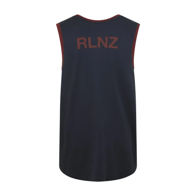 Ridgeline Ridgeline Mens Back Slider Singlet Top Navy Multi - Image 2