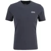 Barbour International Mens T-Shirt Small Logo Storm Grey