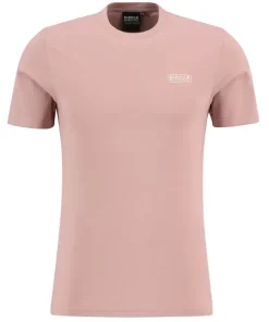 Barbour International Mens T-Shirt Small Logo Tee Woodrose