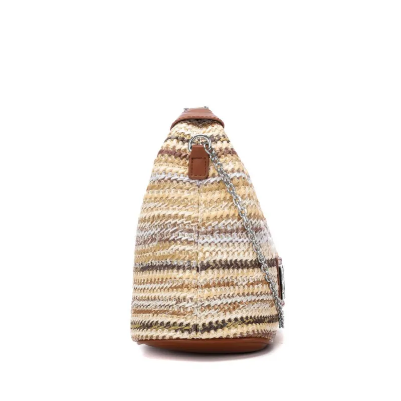 Refresh Womens Shoulder Bag Beige - Image 2