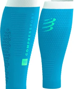 Compressport R2 3.0 Compression Calf Guards - Blue