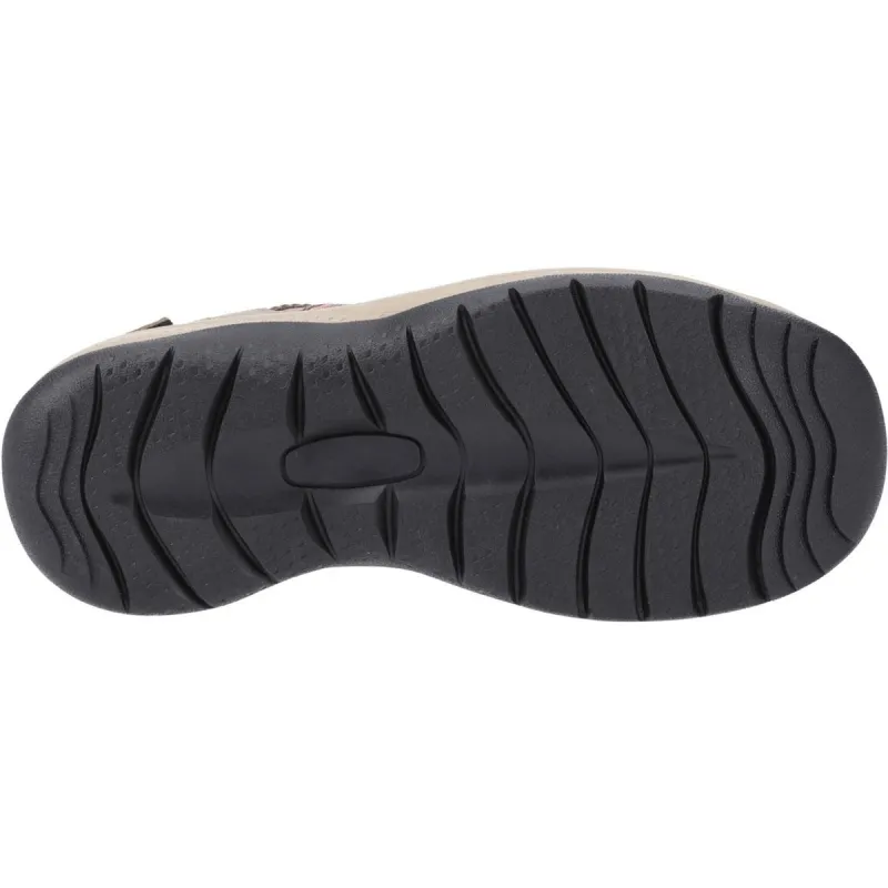 Cotswold Upton Sandal Taupe/Pink - Image 3