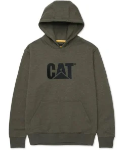 Caterpillar Trademark Hooded Sweatshirt Army Moss Heather