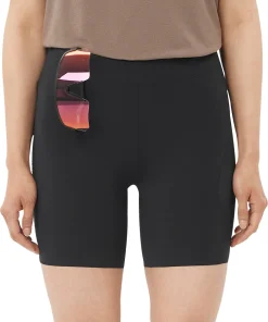 Salomon Sense Stow 6 Inch Womens Short Running Tights - Black