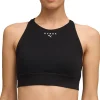 Puma X HYROX Shape Luxe High Neck Womens Sports Bra - Black