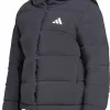 adidas Helionic ClimaWarm Hooded Womens Down Jacket - Black