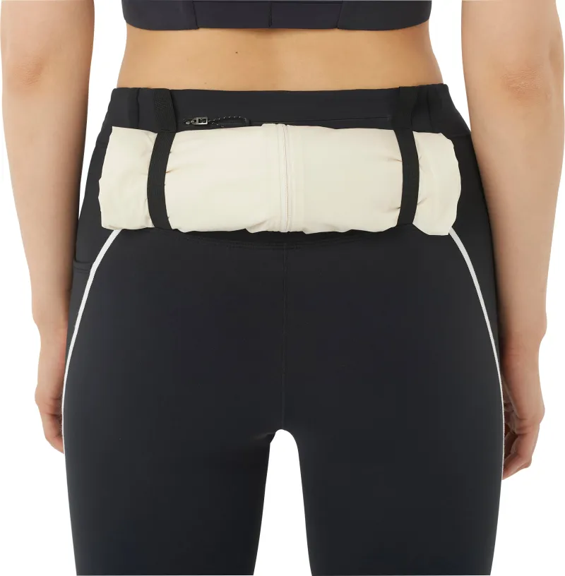 Salomon Stow Womens Long Running Tights - Black - Image 3